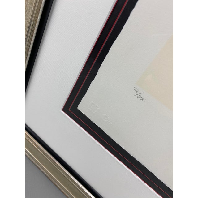 René Gruau Bonjour Chérie Limited Edition Lithograph, 74/300 Printed by Mourlot, Paris Import of Art into the US should be...