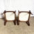 Late 20th Century Vintage Carved Wooden Swan Arm Chairs - A Pair For Sale - Image 5 of 12