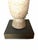 Vintage Mid-Century Textured Ceramic Table Lamp For Sale - Image 4 of 9