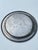 International Silver Mid 20th Century Hollywood Regency Wm. Rogers Etched Round Silverplate Tray - Model 170 For Sale - Image 4 of 5