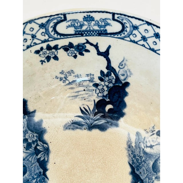 Chinoiserie Antique Tokio Adams Turnstall England Chinoiserie Bowl For Sale - Image 3 of 9
