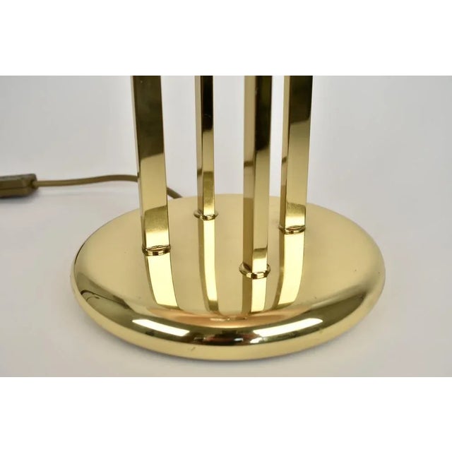 Vintage Brass Regency Table Light, 1970s For Sale - Image 11 of 12