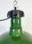 Mid-Century Modern Industrial Green Enamel Factory Pendant Lamp, 1960s For Sale - Image 3 of 18