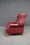 Hancock & Moore Burgundy Leather Wingback Recliner Lounge Chair For Sale - Image 11 of 14