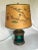 Nautical 1950s Florida Nautical Ship Lantern Lamp With Original Sintzenich Lamp Shade For Sale - Image 3 of 11