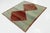 Tribal 5x5 Modern Hand-Knotted Gabbeh Rug - Tribal Animal & Diamond Motif - Sky Blue For Sale - Image 3 of 8