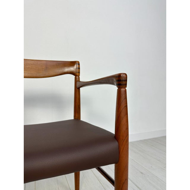 Vintage Danish Teak Dining Chairs by H.W. Klein for Bramin, 1960s, Set of 6 For Sale - Image 6 of 17