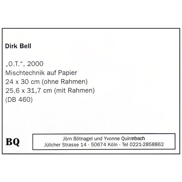 O.T. 2000, Dirk Bell For Sale - Image 4 of 5