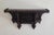 Handmade Moroccan Carved Wall Shelf, Brown For Sale - Image 4 of 10