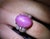 Late 20th Century Rare 21.42ct Natural Pink Star Sapphire & 0.32ct Diamond Platinum Ring, Size 8.5 For Sale - Image 12 of 18