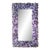 Amethyst Encrusted Violette Mirror by Marjorie Skouras Design, 42"x58"