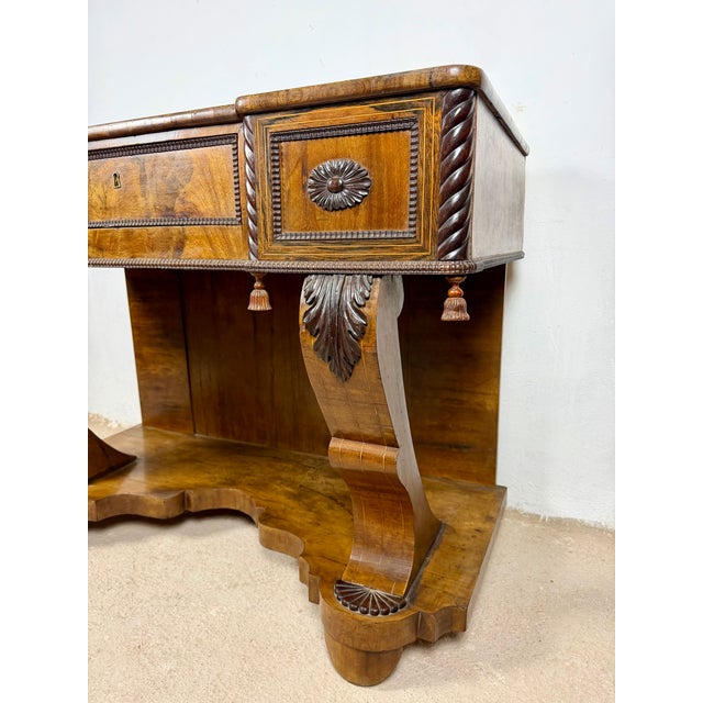 Art Deco Console Table with One Drawer, 1940 For Sale - Image 14 of 16