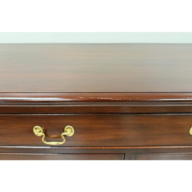 1990s Henkel Harris Mahogany Dresser Model No. 166 For Sale - Image 12 of 16