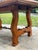 French Newly Refinished - French Heritage Lyre Leg Harvest Dining Table For Sale - Image 3 of 12