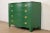 English Federal Green Lacquered Mahogany Serpentine Front Dresser Chest by West Michigan Furniture, Newly Refinished For Sale - Image 3 of 15