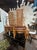 This product is a MCM pair of designer high back rattan hallway chairs. With a unique and stylish design, these chairs add...