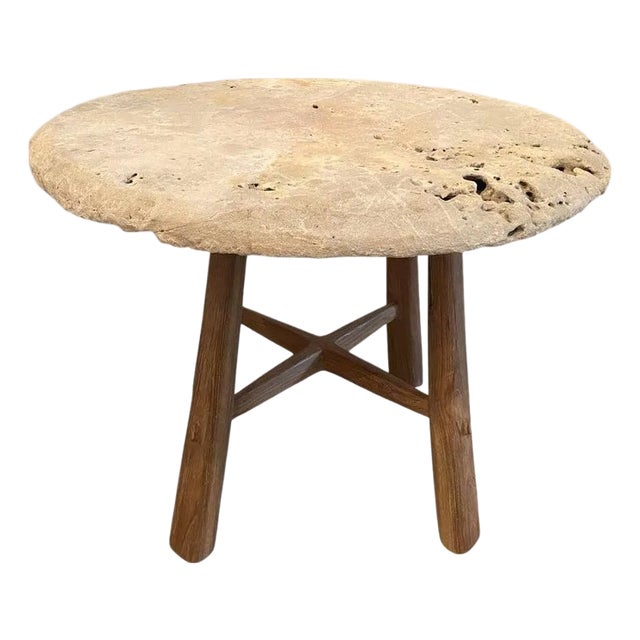 Century Old Sumba Stone Table For Sale