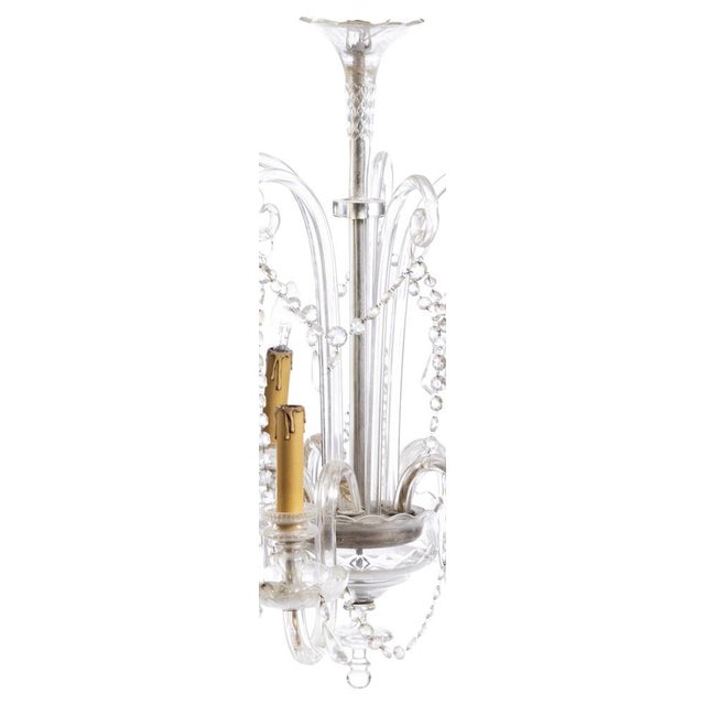 Metal Portuguese Style Chandelier, 20th Century For Sale - Image 7 of 8