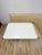 Vintage Retro Diner Banquette Booth Set Chrome Table Cream Vinyl L-Shape For Sale - Image 4 of 18