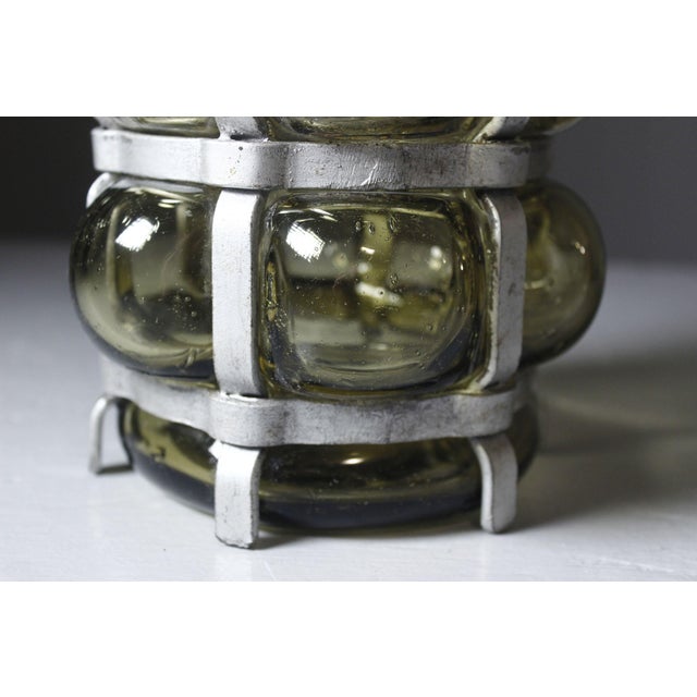 Mid-Century Brutalist Venitian Blown Glass Lamp Base, 1950s For Sale - Image 10 of 12