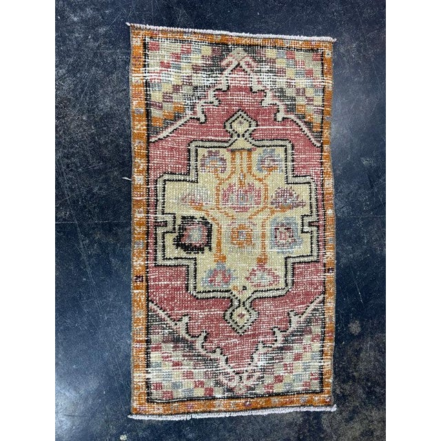 Early 21st Century Turkish Yastik Rug 1'7" x 2'10" For Sale - Image 5 of 5