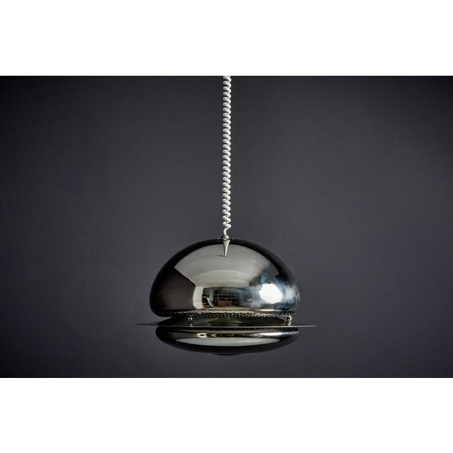 Nictea Pendant attributed to Afra & Tobia Scarpa for Flos, Italy, 1960s For Sale - Image 3 of 12