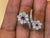 0.30 Ct Fine Natural Ruby & 2 Ct Finest Diamond 18 Kt White Gold Flower Ring For Sale - Image 13 of 18