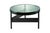 Large Alwa Two 5601GRB Side Table with Green Top and Black Base by Sebastian Herkner for Pulpo, in New conditions....