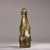 Asian Antique Late 19th Century Gilt Bronze Dog Figurine With Inscriptions For Sale - Image 3 of 10