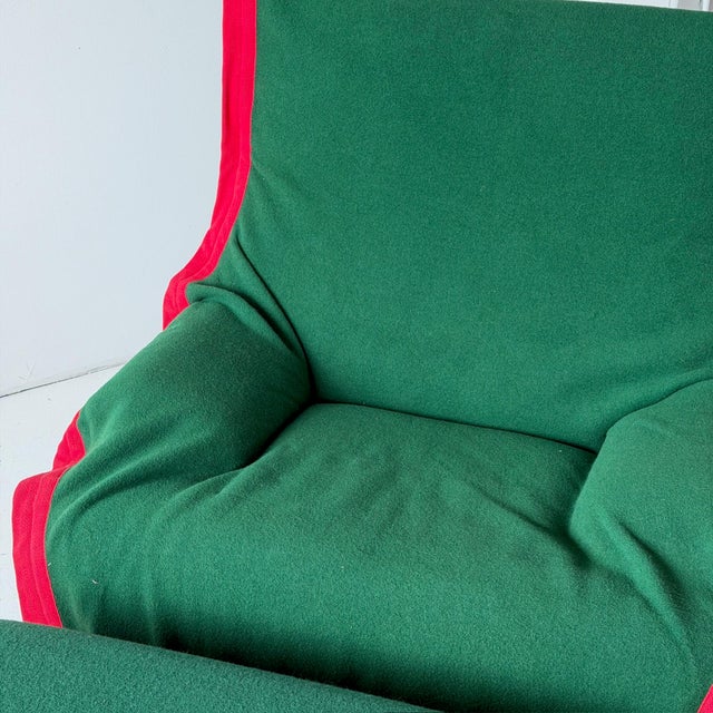 Postmodern 1980s Sinbad Chair + Ottoman by Vico Magistretti for Cassina For Sale - Image 3 of 12