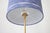 An elegant Danish floor lamp with a solid teak stem and decorative brass bands. The height of the bulb holder is...