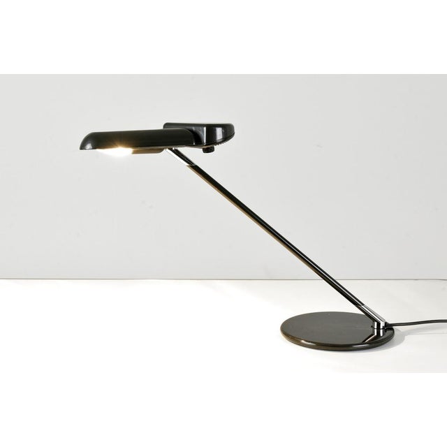 Mid-Century Modern Ring A 400 Table Lamp by Bruno Gecchelin for Arteluce, Italy, 1980 For Sale - Image 3 of 15