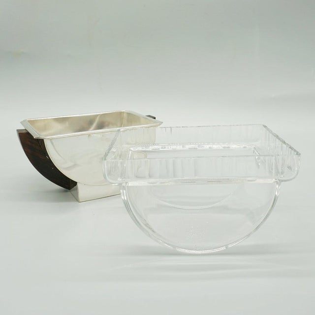 Silver Silver-Plated Ice Bucket, 1930s For Sale - Image 8 of 13