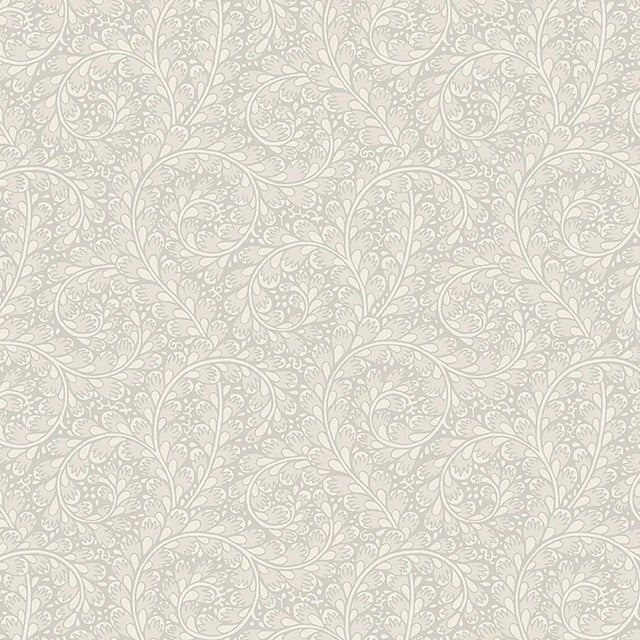 Borastapeter Wild Ferns Wallpaper in Stone For Sale