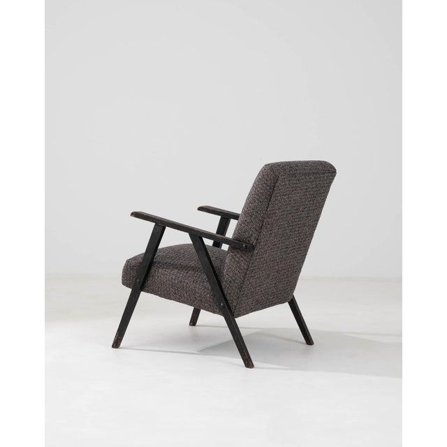 1960s 1960s Czech Upholstered Armchair For Sale - Image 5 of 18