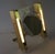 Gold Vintage Rialto New York Mid-Century Modern Lucite Lighted Vanity Mirror For Sale - Image 8 of 13