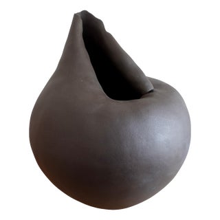 Blossom IV Sculptural Ceramic Vase by Audrey Vo Van For Sale
