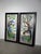 Antique Stained Glass Panels with Exotic Birds, Set of 2 For Sale - Image 5 of 5