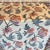 Schumacher Schumacher Indali Rose Indigo Linen Fabric With Borders- 4 1/2 Yards For Sale - Image 4 of 7