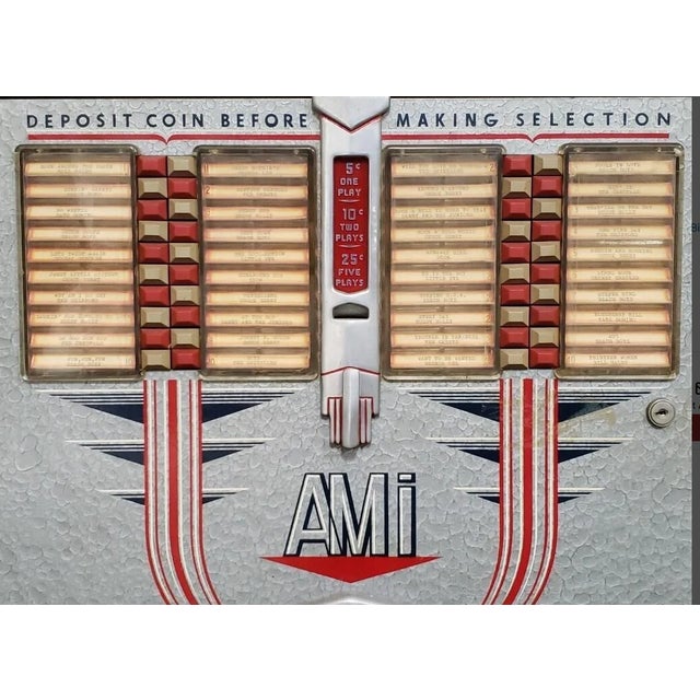 1950's White Ami Jukebox Model C40 For Sale - Image 13 of 18