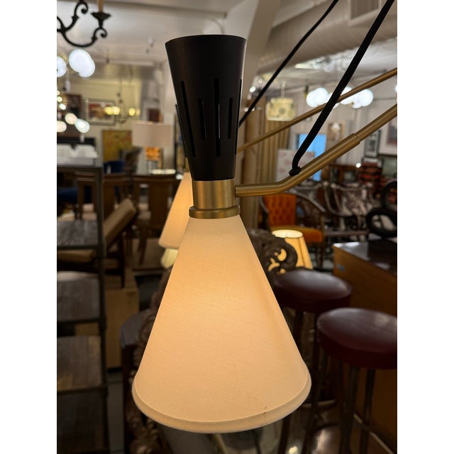 Arhaus Ramsey Linear Chandelier For Sale In San Francisco - Image 6 of 12