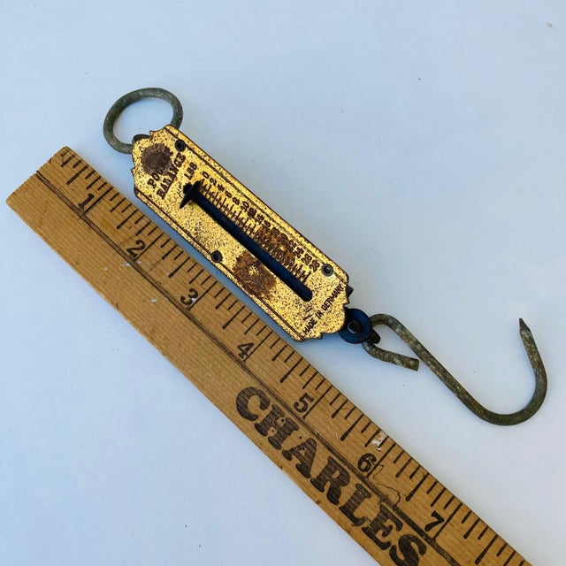 Late 1800s German Kitchen Balance Scales For Sale - Image 10 of 10