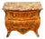 19th C. French Louis XV Miniature Walnut Commode For Sale
