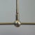 Metal Mid-Century French Black Diabolo Double Cone Pendant, 1950s For Sale - Image 7 of 15