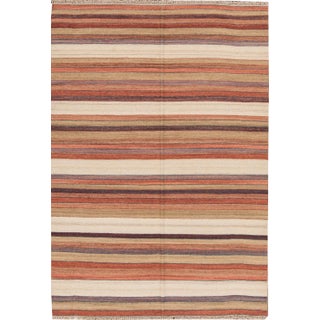 21st Century Modern Kilim Rug, 5'8" X 8'1" For Sale