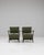 1940s Scandinavian Mid-Century Upholstered Lounge Chairs - A Pair For Sale - Image 4 of 18