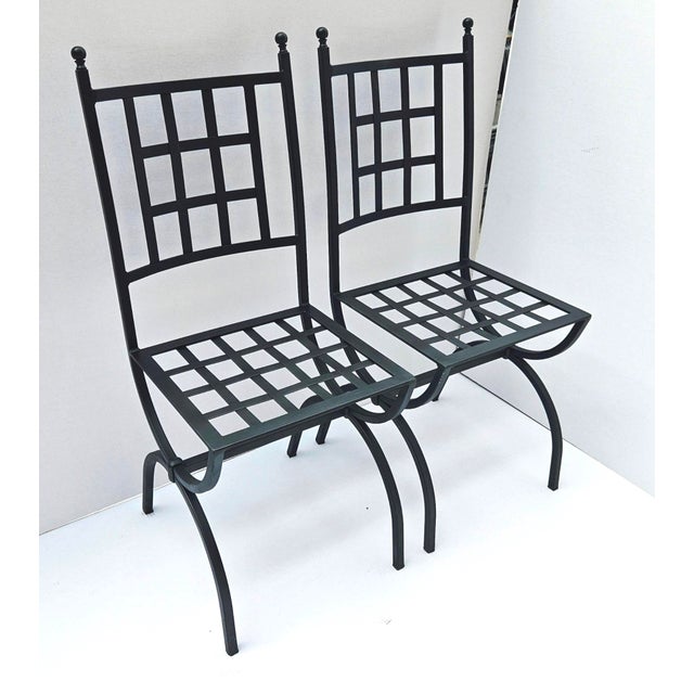 Made in Italy – Hand Painted 1990s Signed Domiziani Deruta Lava Stone Dining Table With 6 Aurora Chairs For Sale - Image 16 of 17