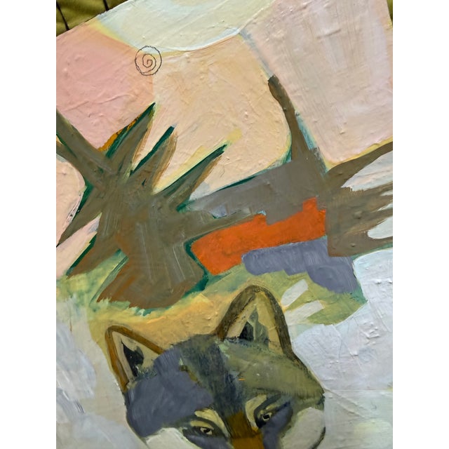 “Forest Souls” a Painting by LWren Walraven For Sale - Image 4 of 10