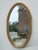 Louis XVI Oval Mirror in Gilded Wood, 1890s For Sale - Image 11 of 12