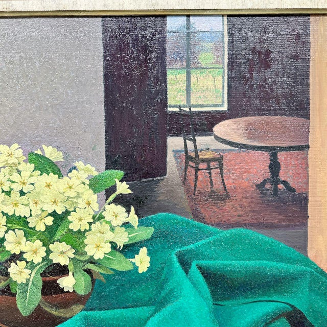 Pierre Jaques Original Art on Canvas 1975 For Sale - Image 11 of 17